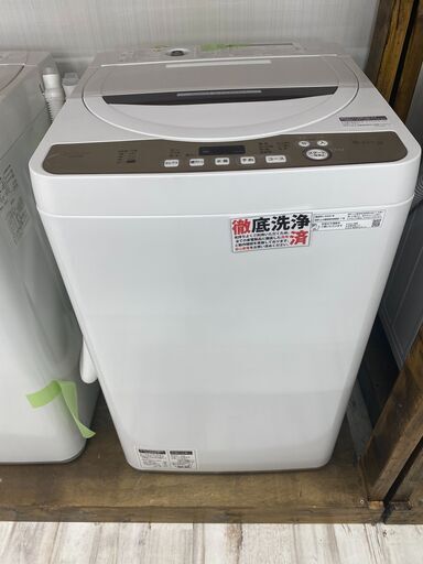 2020年 SHARP 全自動洗濯機 6.0㎏ ES-GE6D