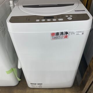 2020年 SHARP 全自動洗濯機 6.0㎏ ES-GE6D