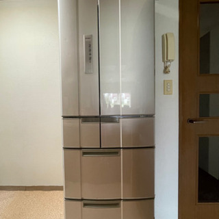 【ネット決済】三菱　ノンフロン冷凍冷蔵庫　6ドア　大容量　自動製氷