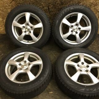超格安 コンパクトカー 165/65R14 2023年製造 ブリヂストン エコビア 6分山