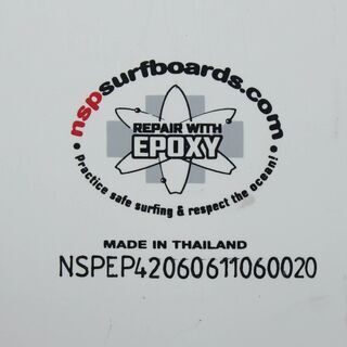 NSP/エヌエスピー ショートボード 6.6フィート 198cm スカッシュ フラット サーフィン サーフボード