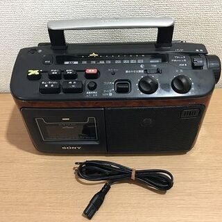 SONY ソニー ラジオカセットレコーダー CFM-A50 カセ...