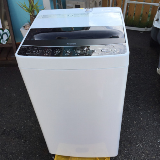★高年式！美品！★ Haier 5.5kg 風乾燥機能 全自動洗濯機 JW-C55D 2019年製 ブラック