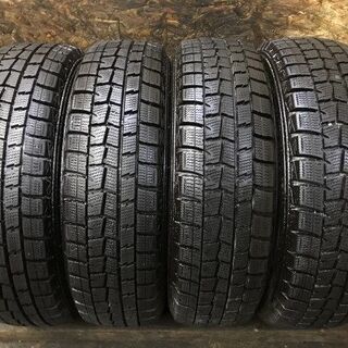 DUNLOP WINTER MAXX WM01 165/65R14 14インチ スタッドレス 4本 2016年製 バリ溝 タンク ルーミー パッソ トール等 (TG478) クレジットカード QR決済可能の画像