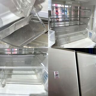 冷蔵庫 SHARP SJ-XF56S-N 560L 2010年製 リーフゴールド 6ドア