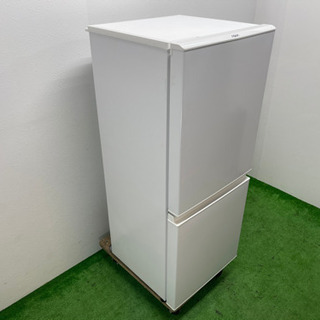 美品　アクア/ＡＱＵＡ　ノンフロン冷凍冷凍庫　１２６L　メーカー保証付き　２０２０年製　AQR-E13J（W）