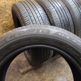 BS ECOPIA H/L 422+ 235/55R18 18インチ 夏タイヤ 4本 2017年製 ハリアー レクサスNX VW/ティグアン audi/Q3等　(TE537) クレジットカード QR決済可能 Bridgestone Ecopia H/L 422 Plus 235/55-18 100 H Tire - Walmart.com