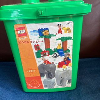 LEGOブロック　ゾウさんファミリー　欠品あり