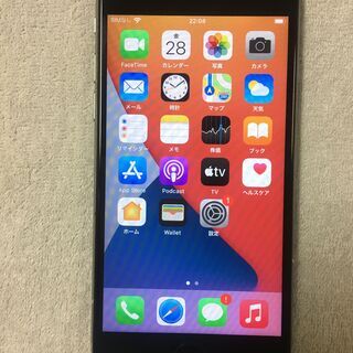 iphone６S　silver16ＧＢ　SIMロック解除品　付属...