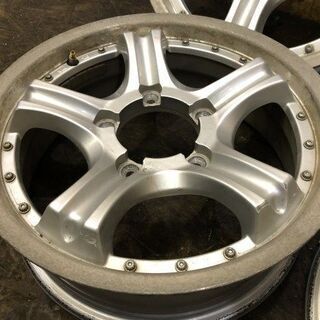 社外ホイール 16インチ 4本 5.5J5HPCD139.7+20 ジムニー用 (VHA269