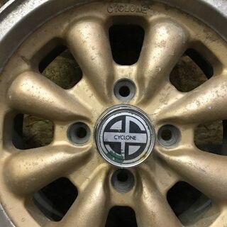 タイヤ、ホイール 旧車ホイール CYCLONE サイクロン 社外ホイール 14 