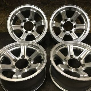 Weds ウェッズ 社外ホイール 15インチ 4本 7J6HPCD139.7+5 (VHJ164) クレジットカード QR決済可能