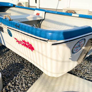 2分割　2馬力　ボート　つりっこ太郎　釣り　海　