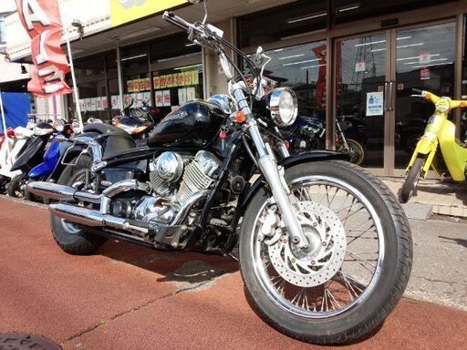 NO.3809 ドラッグスター４００ (DRAGSTAR)　空冷４サイクルＶツイン　ブラック　☆彡