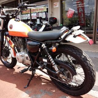 NO.3814　グラストラッカー　セル付き　空冷単気筒２５０ｃｃ　オレンジ＆ホワイト　☆彡