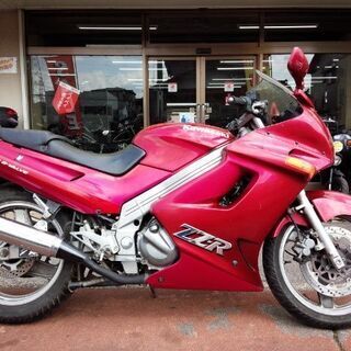 NO.3816 ZZR250 水冷4サイクル2気筒250ccエンジン ワイン