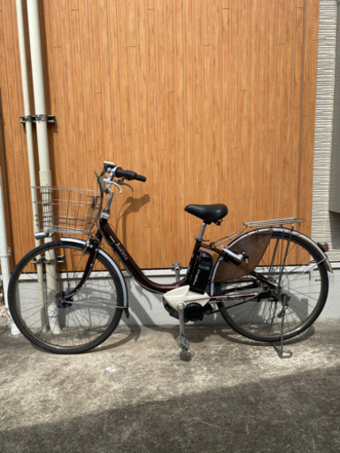 [格安電動自転車] アシスタ ブリヂストン 茶色