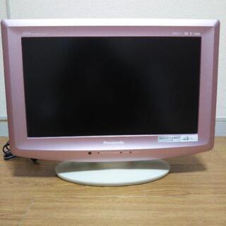 17V型テレビ  ピンク B-CASカード有