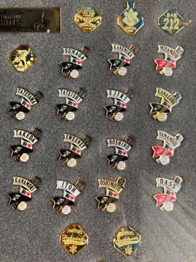 北海道日本ハムファイターズ2007記念ピンバッジコレクション