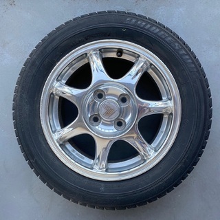 ロードスター　NA Vスペシャル　ホイール　14×６J ４穴 ＰＣＤ１００ オフセット+４５ ハブ径 約５４㎜