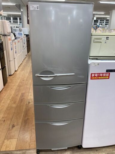 新規コロナ感染 冷蔵庫　SANYO SR-361R(S) 冷蔵庫
