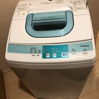2014年製HITACHI洗濯機NW-5SR