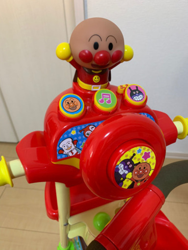 アンパンマン デラックスII 三輪車 それいけ！アンパンマン デラックス