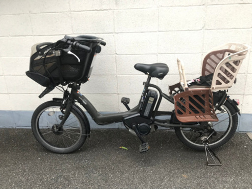 新品バッテリー　人気な子供乗せ電動自転車　ヤマハ製　20インチ