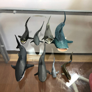 【ネット決済】サメのおもちゃ8体