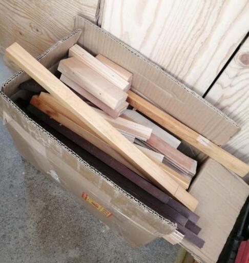 木材合板端材大量diy 焚き火 薪などに やんわり 八幡山の家具の中古あげます 譲ります ジモティーで不用品の処分