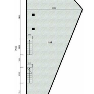 ★貸店舗・事務所★長居駅１分　３階部分約１１０㎡　人通り多数　室...