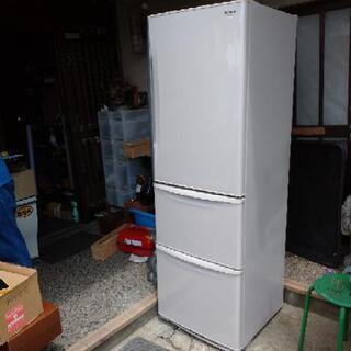 ナショナル 3ドア 冷蔵庫 NR-C377M-P　2009年製　...