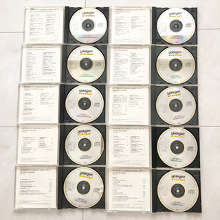 【ネット決済・配送】クラシック　有名作曲家　名曲集　モーツァルト　バッハ　ベートーヴェン　シュトラウス　ワーグナー　チャイコフスキー　ヴィヴァルディ　ショパン　シューベルト　ヴェルディ　全10巻　音楽　CD シリーズ Masters of Classical Music Home classic CD music