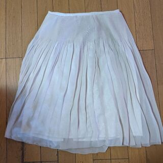 クリーム色のスカート！美品50円