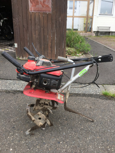 家庭菜園　耕運機　ホンダ　プチな　小型