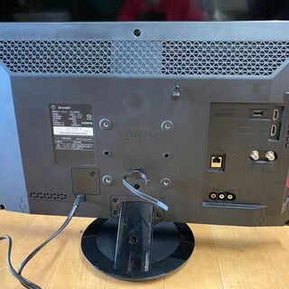 G4557　カード可　１年保証付き　動作良好　液晶テレビ　SHARP　LC-24P5　24インチ　2018年製　HDMI差込口２口　送料A　生活家電　プラクラ南9条店 G4557 カード可 1年保証付き 動作良好 液晶テレビ SHARP LC-24P5 24インチ