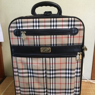 【ネット決済】スーツケース(チェック) 取りに来て下さる方専用