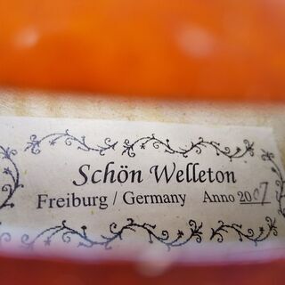 コンテンポラリー・バイオリン◆独Freiburg　2007年製　４／４◆ コンテンポラリー・バイオリン◇独Freiburg 2007年製 4／4◇ 【公式
