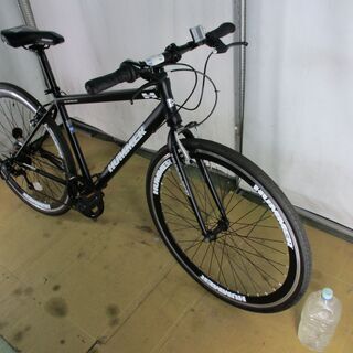700C 美品 クロスバイク HUMMER ブラック 7段 B305