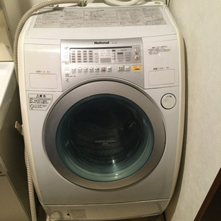 古いけど、ほぼ未使用❗️ナショナル　ドラム式洗濯機‼️
