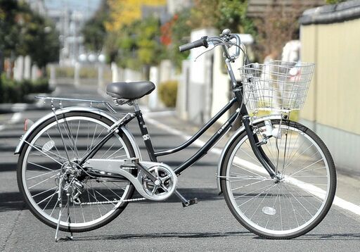 2017年製・老若男女問わず乗れる大人用軽快シティーサイクル車…【引取り限定車】試乗見学可！ 乗りの浅く綺麗なままの自転車♪