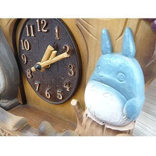 札幌【となりのトトロ 壁掛け時計】2針 トトロM806A 4MJ806MA06