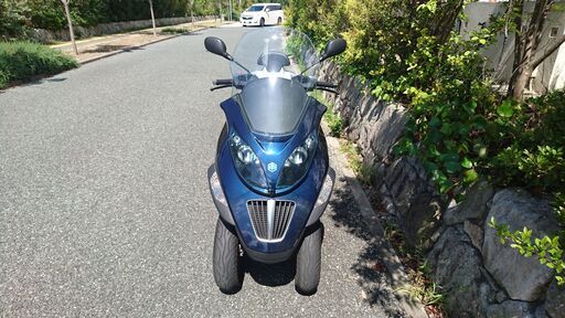 ピアジオMP3 250FL☆普通免許で乗れます☆側車付軽二輪☆三輪バイク☆トライク