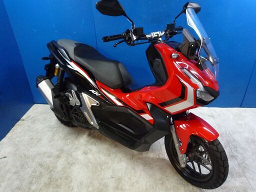 HONDA ADV150-ABS 赤 新古車 春のお値引きキャンペーン 期間限定 諸経費０円 始動確認済み 自賠加入で乗れます 即納車有り 激安 横浜 都筑