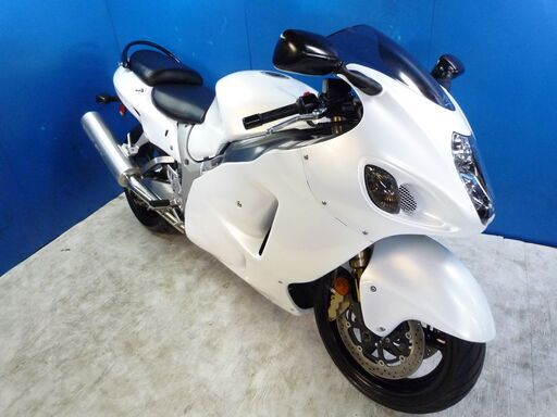 SUZUKI GSX1300R-隼 白 車検R3/7 名変で乗れる 春のお値引きキャンペーン 期間限定 諸経費０円 試乗確認済み 即納車有り 横浜 都筑 宮前