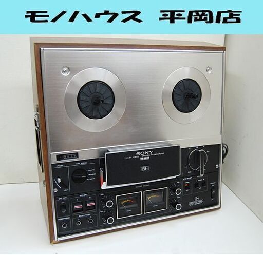 ジャンク SONY オープンリールデッキ TC-6360A 50Hz専用 通電確認済み ソニー オーディオ レトロ 札幌市 清田区 平岡