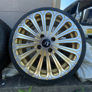 和道大和アルミタイヤセット今日17迄掲載致します、