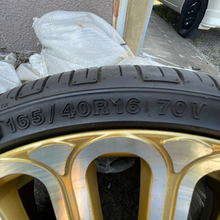 和道大和アルミタイヤセット今日17迄掲載致します、