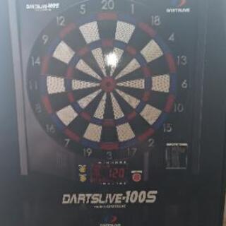 【未使用品】ダーツボード(DartsLive-100s)&ダーツ...