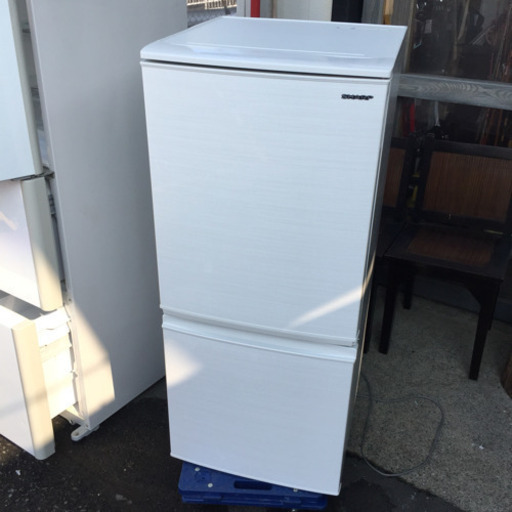 最新作の △▽シャープ冷蔵庫 ！！値下げ！！ 2ドア▽△SJ-D14E-W 美品